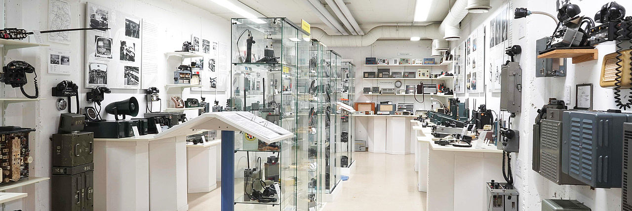 Die Räumlichlkeiten des Funkmuseums.
